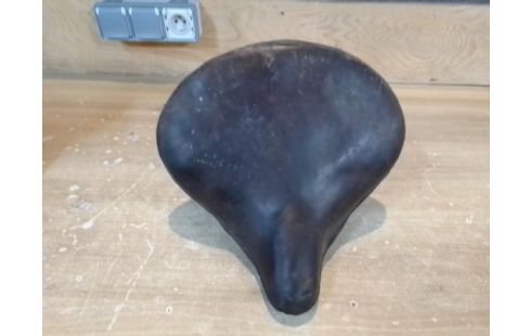 SELLE MOTO CUIR ANCIENNE 1930