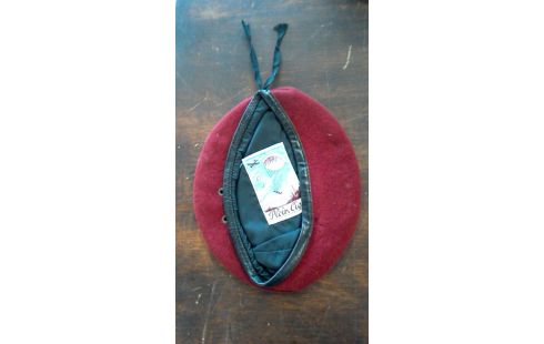 BERET ROUGE PARACHUTISTE