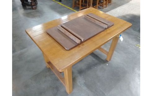 TABLE DE CUISINE CHENE + ALLONGE