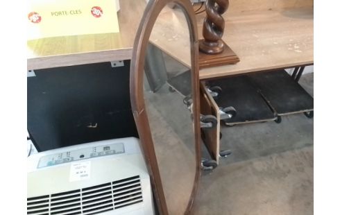 MIROIR BOIS OVALE GM