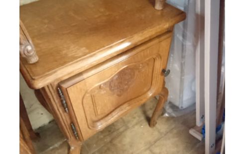 CHAMBRE LXV LIT140+ARMOIRE+CHEVET+COIFFEUSE