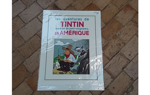 AFFICHE TINTIN