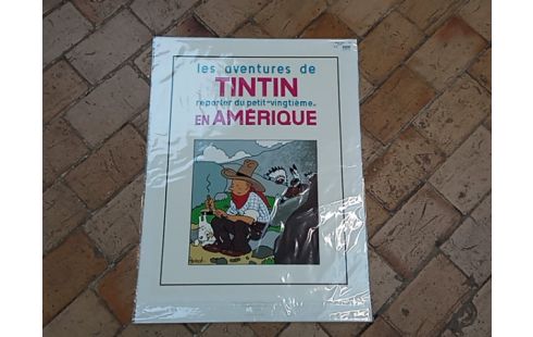 AFFICHE TINTIN