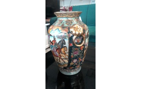 VASE  GM SATSUMA     CHINE