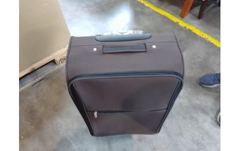 VALISE SOUPLE MARRON GM