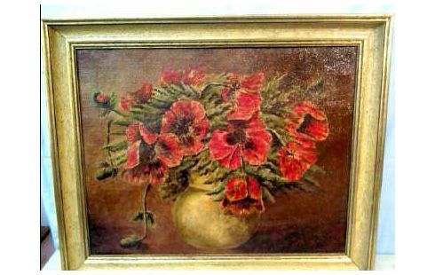 GEMÄLDE I.R. MOHNBLUMEN <O.KIEHNE>