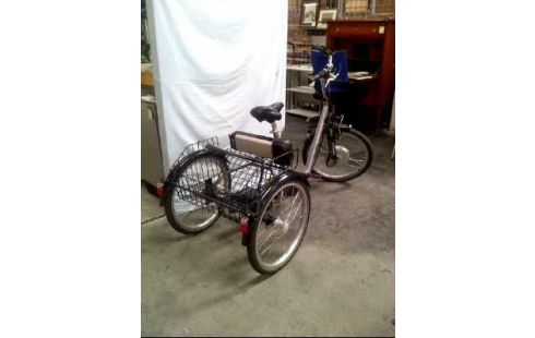 E-BIKE DREIRAD 24-ZOLL <DRAISIN-SENORA> GRAU