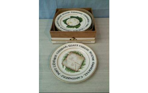 TELLERSET 6-TEILIG KÄSEVARIATION <BIA>