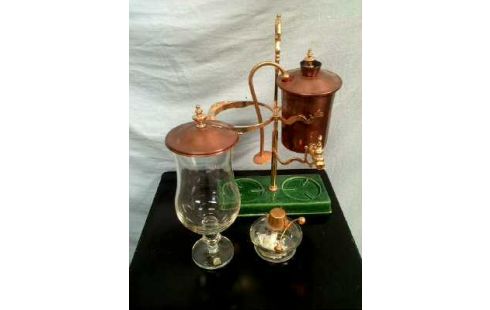 SIPHON-KAFFEEMASCHINE <ODETTE> GLAS,KUPFER