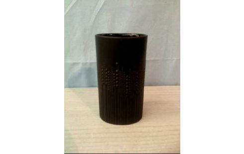 VASE <ROSENTHAL> STUDIO LINE SCHWARZ VERZIERT