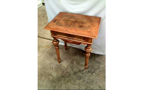 NÄHTISCH HOLZ NUSSB. JUGENDSTIL 1-SCHUBL.