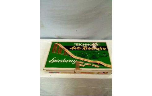 AUTO-RENNBAHN HOLZ SPIELZEUG <EICHHORN>