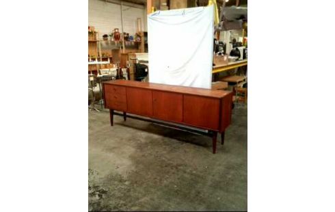 SIDEBOARD HOLZ TEAK 3-SCHUBL. 3-TÜREN