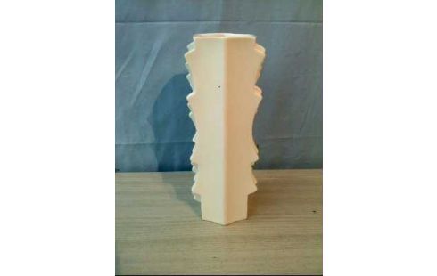 VASE WEISS PORZELL. <HUTSCHENREUTHER>