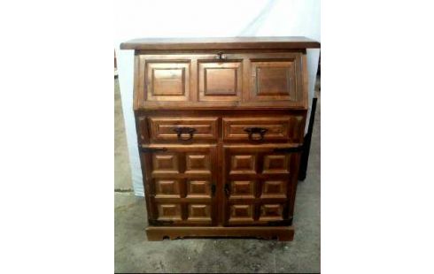 SEKRETÄR HOLZ DUNKEL SPANISCH 3-TÜ 4-SCHUBL