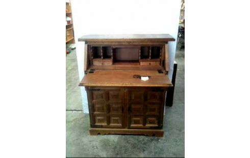 SEKRETÄR HOLZ DUNKEL SPANISCH 3-TÜ 4-SCHUBL