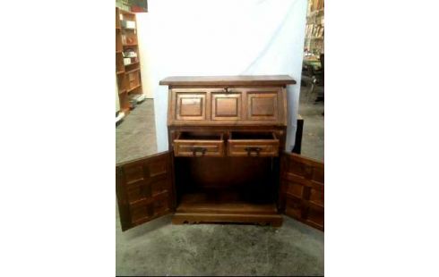 SEKRETÄR HOLZ DUNKEL SPANISCH 3-TÜ 4-SCHUBL