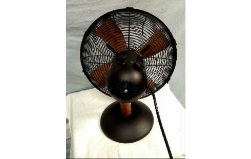 VENTILATOR METALL HOLZOPTIK <EMERIO>