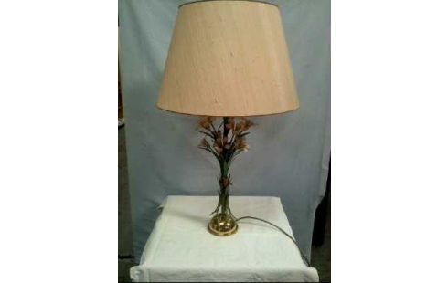 TISCHLAMPE 2-LEUCHTEN <REGENCY-STIL> FLORAL