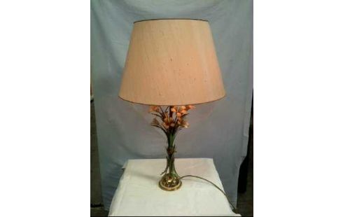 TISCHLAMPE 2-LEUCHTEN <REGENCY-STIL> FLORAL