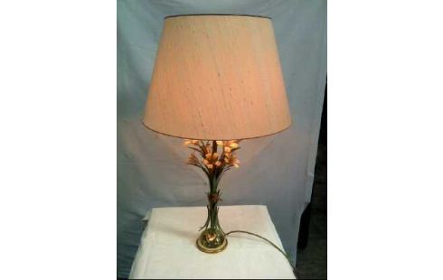 TISCHLAMPE 2-LEUCHTEN <REGENCY-STIL> FLORAL