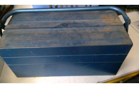 GEREEDSCHAPSDOOS IJZER/BLAUW