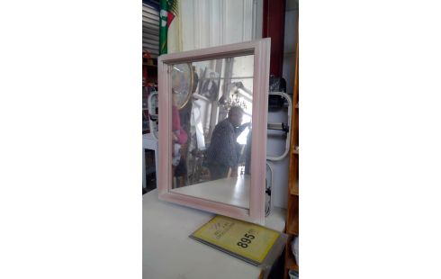 SPIEGEL ROZE HOUTEN KADER