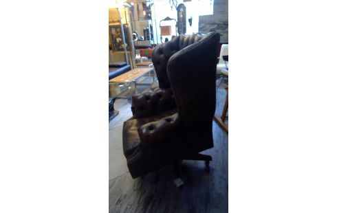 ARMSTOEL CHESTERFIELD LEDER BRUIN