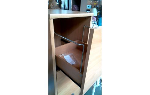 NÄHSCHRÄNKCHEN 3 SCHUBLADEN ESCHE LOOK