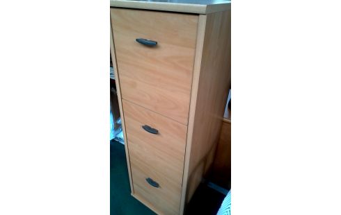 NÄHSCHRÄNKCHEN 3 SCHUBLADEN ESCHE LOOK