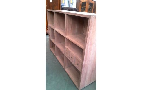 ARMARIO. TECA MACIZO 5 CAJONES