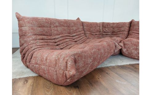 SALON D'ANGLE LIGNE ROSET MODÈKE TOGO REVISITÉ