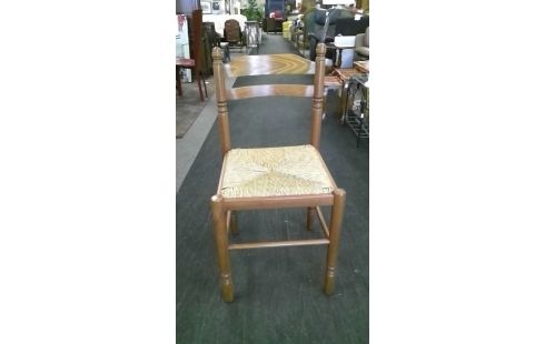 CHAISE DESSUS PAILLEE