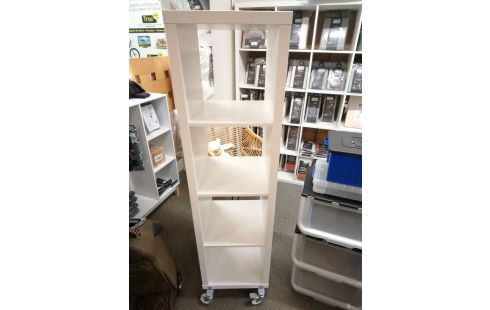 COLONNE ETAGERE ROULETTES