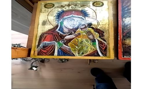 CADRE Bois religieux