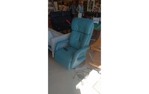 FAUTEUIL ÉLECTRIQUE BLEU