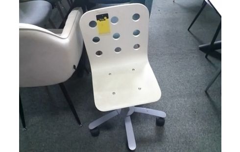 CHAISE DE BUREAU BLANCHE
