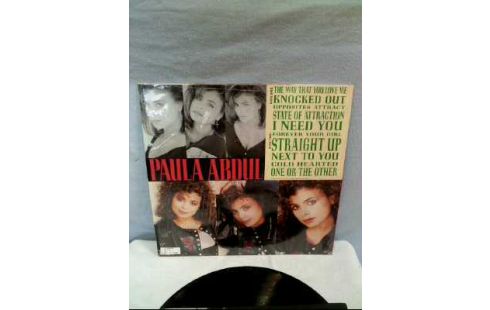 SCHALLPLATTE "FOREVER YOUR GIRL" PAULA ABDUL