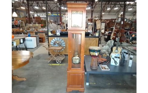 HORLOGE COMTOISE + MOUVEMENT COMPLET EN ÉTAT DE MARCHE