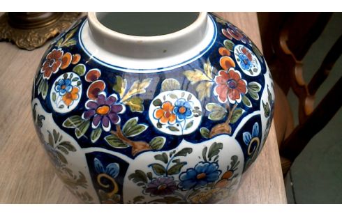 JARRÓN ANTIGUO FLOR