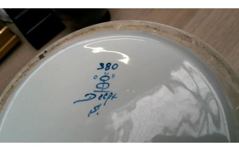 JARRÓN ANTIGUO FLOR