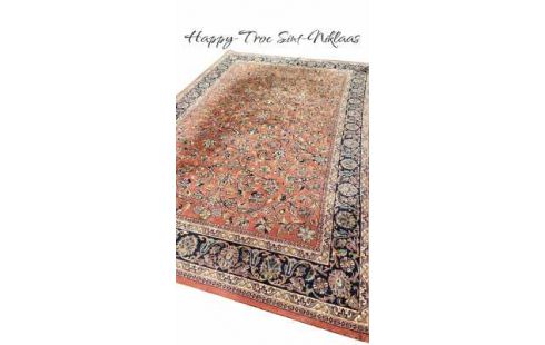 TAPIS SAUMON MET BLEUE