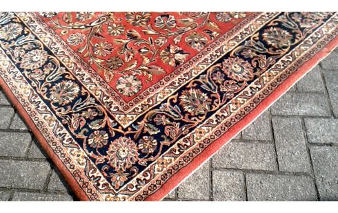 TAPIS SAUMON MET BLEUE
