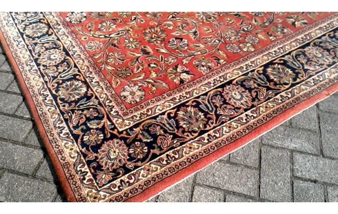TAPIS SAUMON MET BLEUE