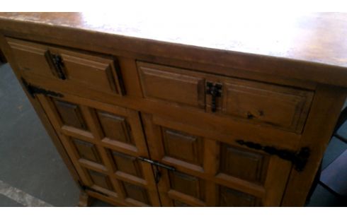 CAISSON 2 PORTES / 2 TIROIRS PIN