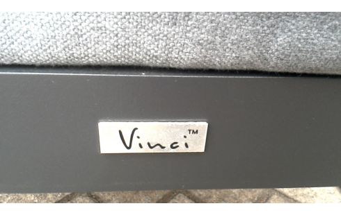 TUINSET VINCI ALUMINIUM GRIJS STOF OPAAL GLAS