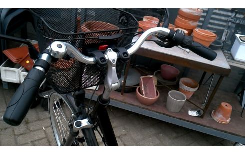 DAMESFIETS QUARDO GRIJS