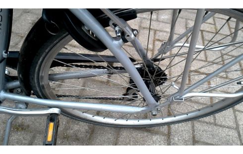 DAMESFIETS QUARDO GRIJS