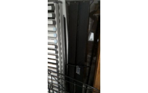 BETT SCHWARZ METALL 180X200 MET, , LATTENROST