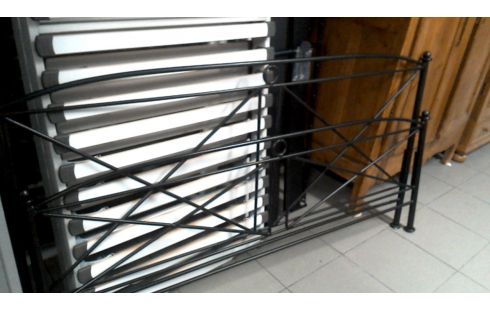 BETT SCHWARZ METALL 180X200 MET, , LATTENROST